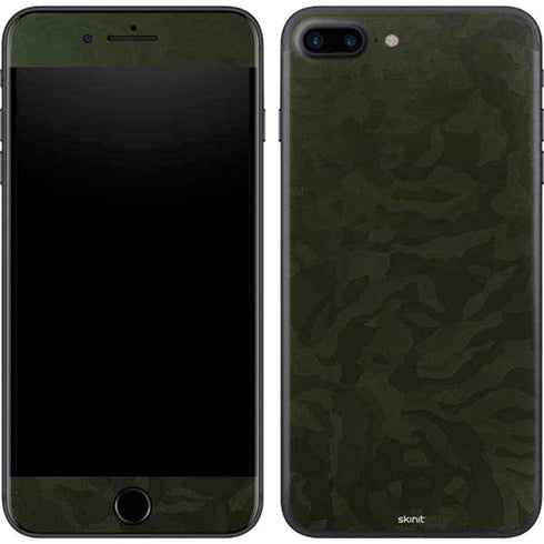 Military Green Shadow Camo iPhone 8 Plus Skin