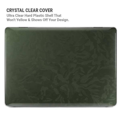 Military Green Shadow Camo MacBook Air 15in (2023-2025) Case plus Skin