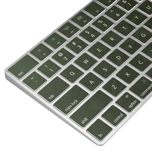Military Green Shadow Camo Magic Keyboard Skin