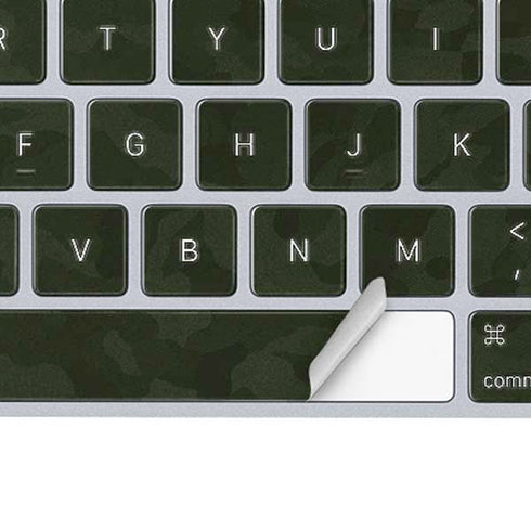 Military Green Shadow Camo Magic Keyboard Skin