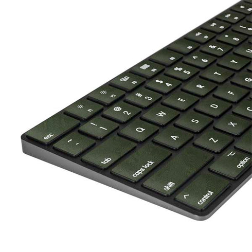 Military Green Shadow Camo Magic Keyboard with Numeric Keypad Skin