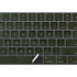 Military Green Shadow Camo Magic Keyboard with Numeric Keypad Skin
