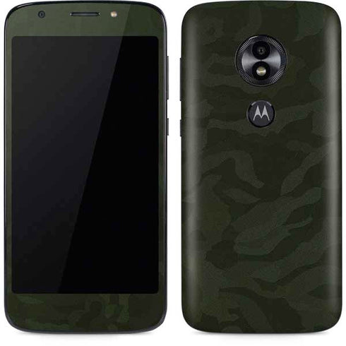 Military Green Shadow Camo Moto E5 Play Skin