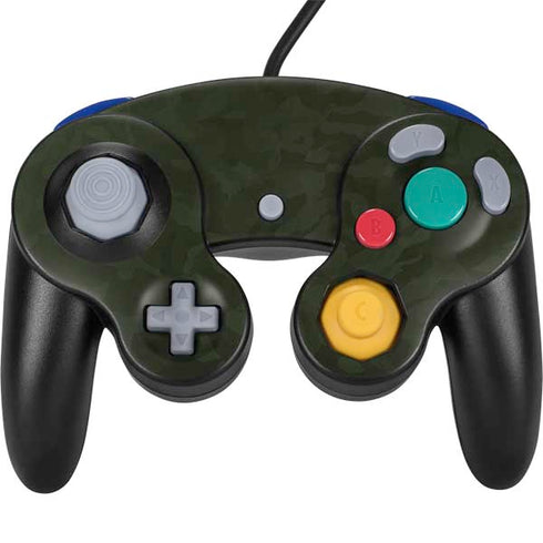 Military Green Shadow Camo Nintendo GameCube Controller Skin