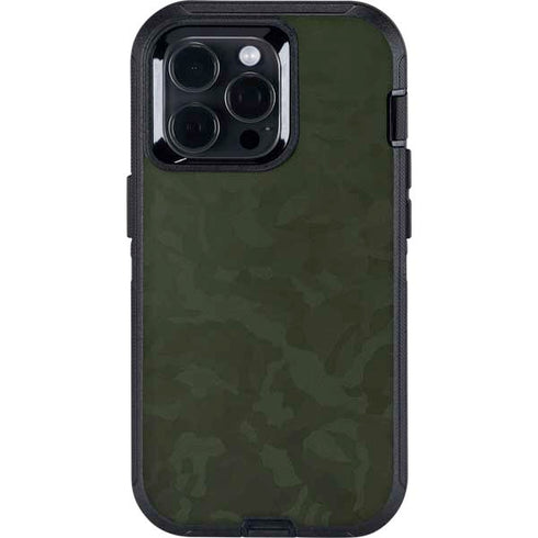 Military Green Shadow Camo Otterbox Defender iPhone Skin