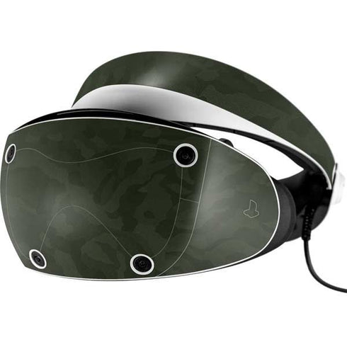 Military Green Shadow Camo PlayStation VR2 Skin