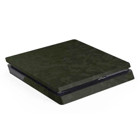 Military Green Shadow Camo PS4 Slim Skin