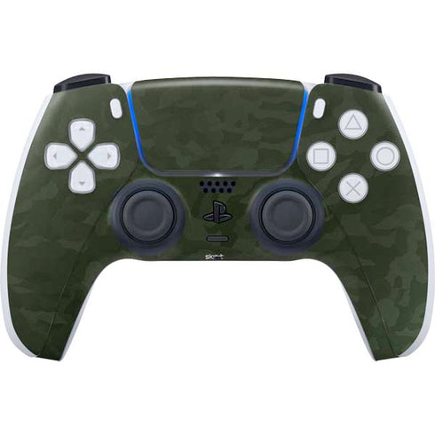 Military Green Shadow Camo PS5 Controller Skin