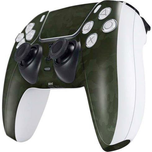Military Green Shadow Camo PS5 Controller Skin