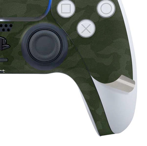 Military Green Shadow Camo PS5 Controller Skin