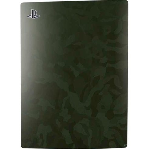 Military Green Shadow Camo PS5 Digital Edition Console Skin
