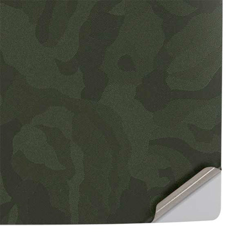 Military Green Shadow Camo PS5 Slim Digital Edition Console Skin