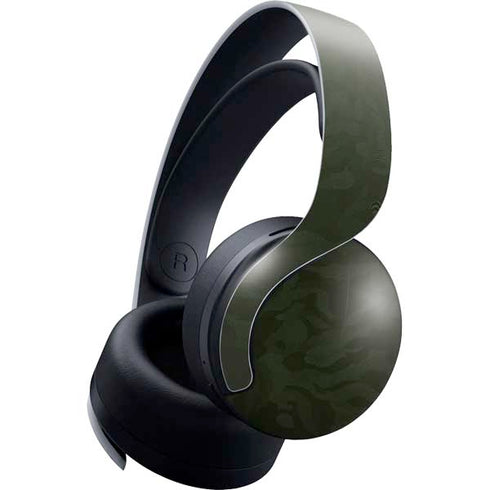 Military Green Shadow Camo PULSE 3D Wireless Headset for PS5 Skin