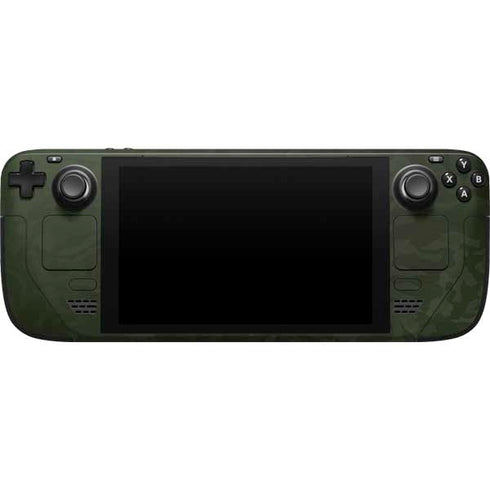 Military Green Shadow Camo Steam Deck Handheld Gaming Computer Skin