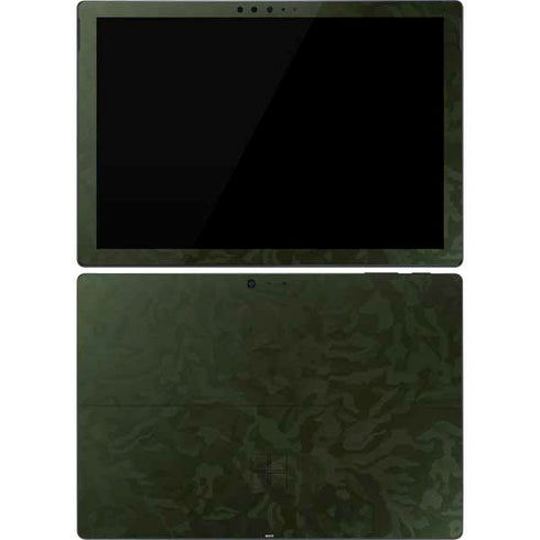 Military Green Shadow Camo Surface Pro 7 Skin
