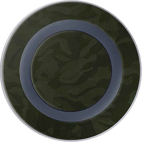 Military Green Shadow Camo Wireless Charger Skin