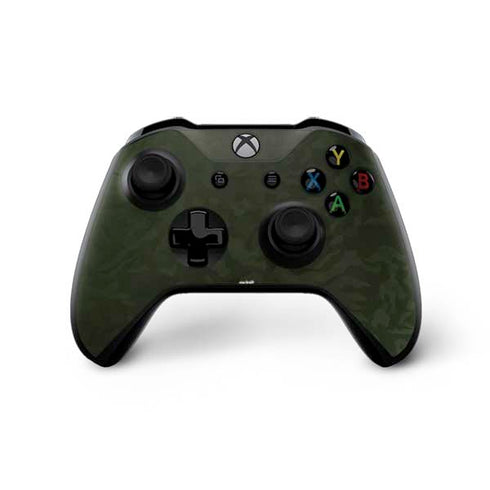 Military Green Shadow Camo Xbox One X Controller Skin
