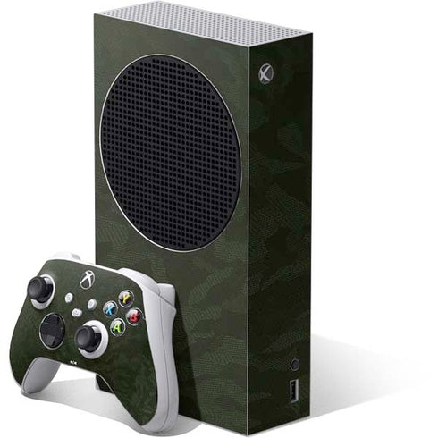 Military Green Shadow Camo Xbox Series S Bundle Skin