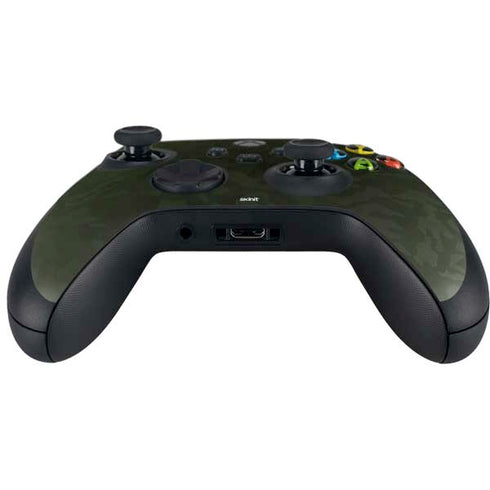 Military Green Shadow Camo Xbox Series X Controller Skin