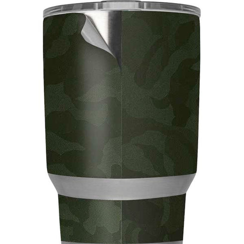 Military Green Shadow Camo Yeti 20oz Tumbler Skin