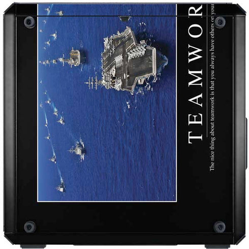 Military Inspirational Poster Cooler Master MasterBox Q300L Mini Tower Skin