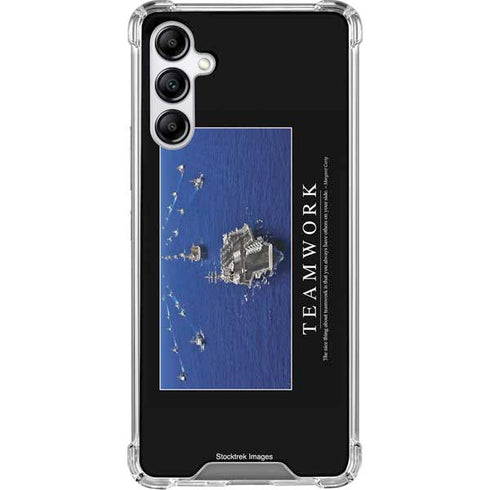 Military Inspirational Poster Galaxy A15 5G Clear Case