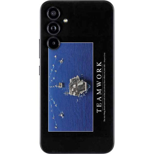Military Inspirational Poster Galaxy A54 5G Skin