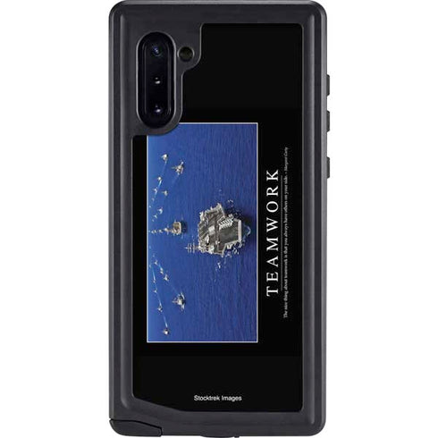 Military Inspirational Poster Galaxy Note 10 Waterproof Case
