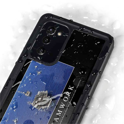 Military Inspirational Poster Galaxy Note20 5G Waterproof Case