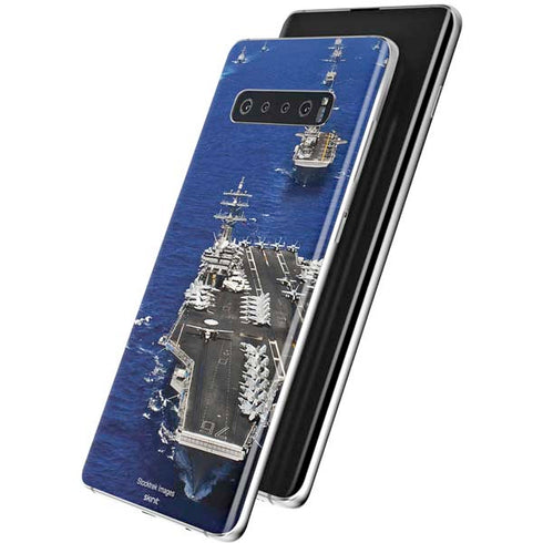 Military Inspirational Poster Galaxy S10 Plus Skin