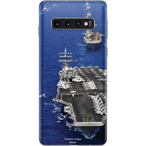Military Inspirational Poster Galaxy S10 Skin