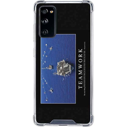 Military Inspirational Poster Galaxy S20 FE Clear Case