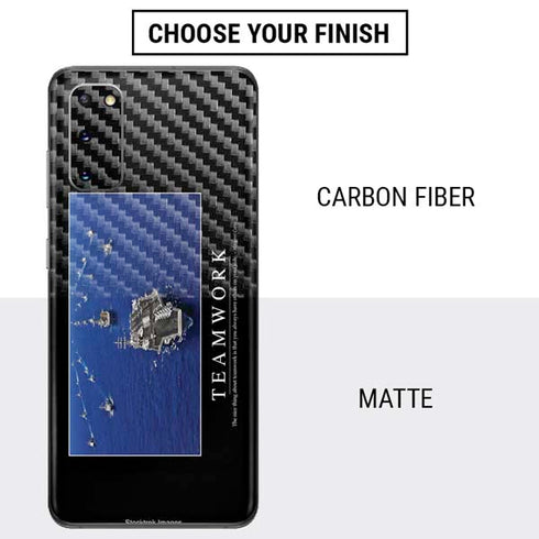 Military Inspirational Poster Galaxy S20 Skin