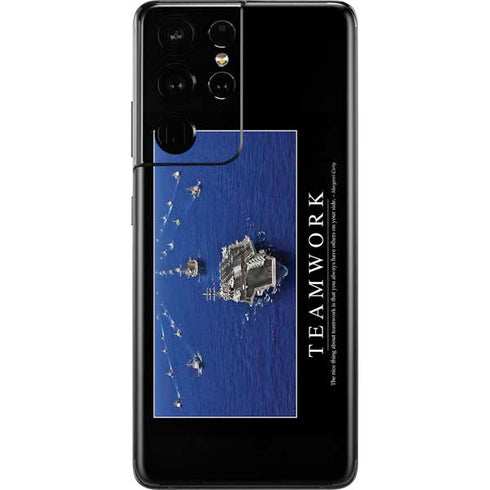 Military Inspirational Poster Galaxy S21 Ultra 5G Skin