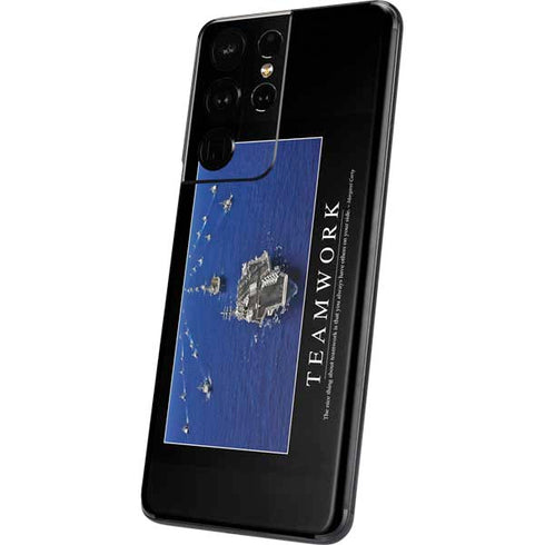 Military Inspirational Poster Galaxy S21 Ultra 5G Skin