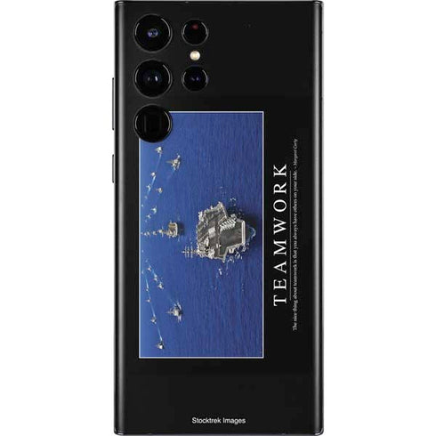 Military Inspirational Poster Galaxy S22 Ultra Skin