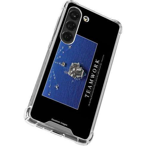 Military Inspirational Poster Galaxy S23 Clear Case