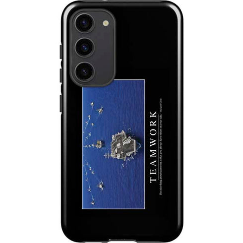 Military Inspirational Poster Galaxy S23 Plus Pro Case