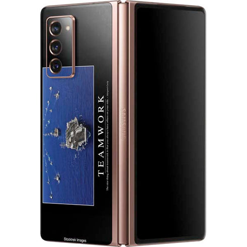Military Inspirational Poster Galaxy Z Fold2 5G Skin
