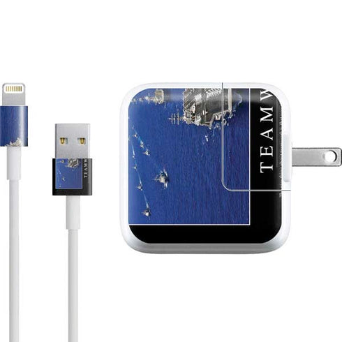 Military Inspirational Poster iPad Charger (10W USB) Skin