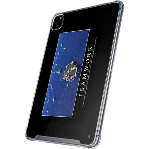 Military Inspirational Poster iPad Pro 12.9in (2020) Clear Case