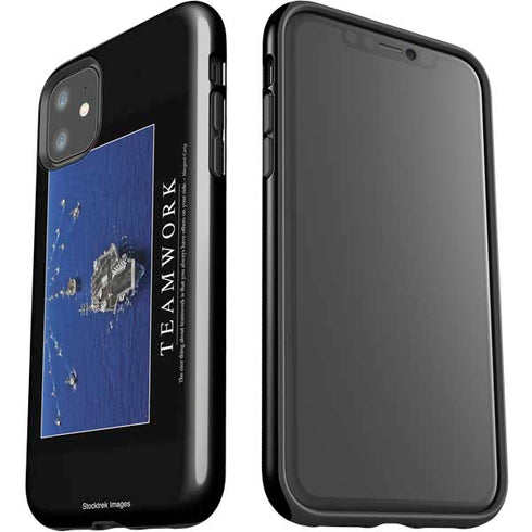 Military Inspirational Poster iPhone 11 Impact Case