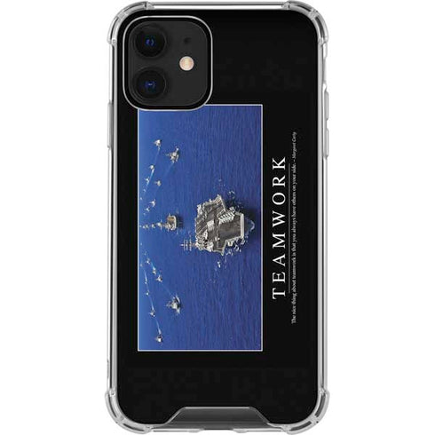 Military Inspirational Poster iPhone 12 Clear Case