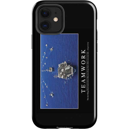 Military Inspirational Poster iPhone 12 Impact Case