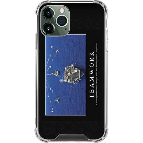 Military Inspirational Poster iPhone 12 Pro Clear Case