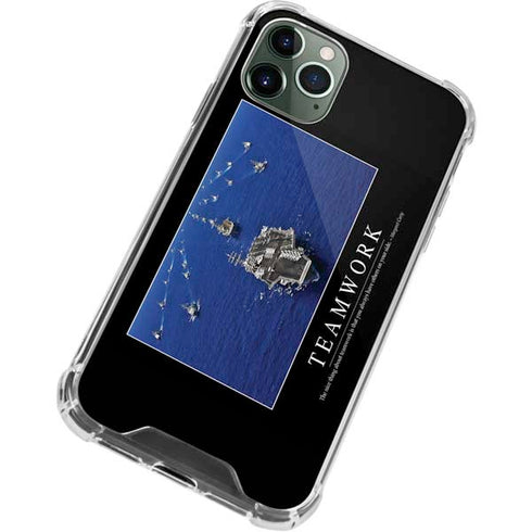 Military Inspirational Poster iPhone 12 Pro Clear Case
