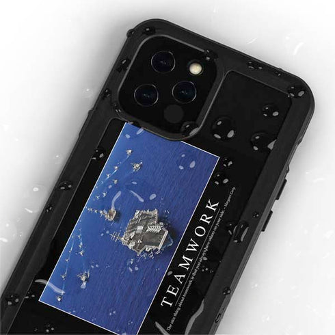 Military Inspirational Poster iPhone 12 Pro Waterproof Case