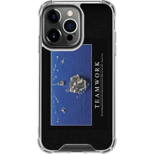 Military Inspirational Poster iPhone 13 Pro Clear Case