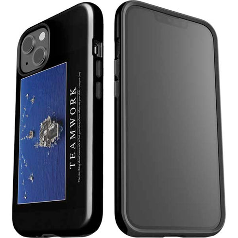 Military Inspirational Poster iPhone 14 Plus Impact Case