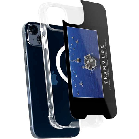 Military Inspirational Poster iPhone 14 Plus MagSafe Case